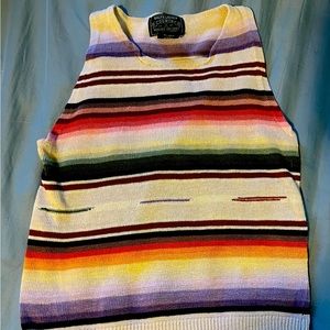 Vintage Ralph Lauren Serape Cropped Tank